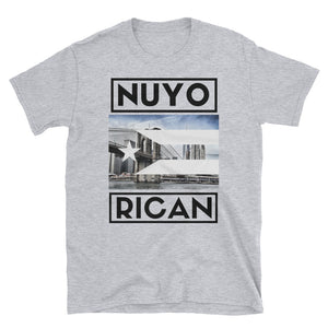 "Nuyorican" PR Flag / Brooklyn Bridge Unisex T-Shirt - Boricua Spirit