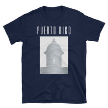 Load image into Gallery viewer, &quot;Puerto Rico&quot; El Morro Silver Unisex T-Shirt - Boricua Spirit