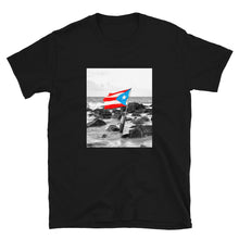 Load image into Gallery viewer, PR Flag/Beach Unisex T-Shirt - Boricua Spirit