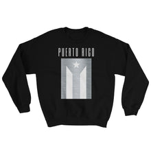 Load image into Gallery viewer, &quot;Puerto Rico&quot; Silver Flag Sweatshirt - Boricua Spirit