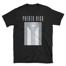 Load image into Gallery viewer, &quot;Puerto Rico&quot; Silver Flag Unisex T-Shirt - Boricua Spirit