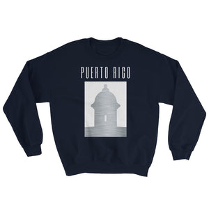 "Puerto Rico" El Morro Silver Sweatshirt - Boricua Spirit