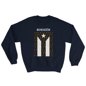 "Borikén" Resistance Flag / Taino II Sweatshirt - Boricua Spirit