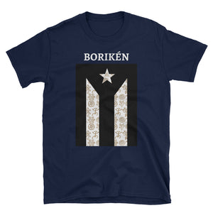 "Borikén" Resistance Flag / Taino I Unisex T-Shirt - Boricua Spirit