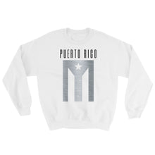 Load image into Gallery viewer, &quot;Puerto Rico&quot; Silver Flag Sweatshirt - Boricua Spirit