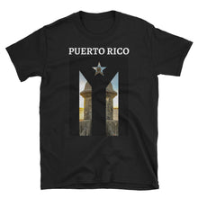 Load image into Gallery viewer, &quot;Puerto Rico&quot; Resistance Flag / El Morro I Unisex T-Shirt - Boricua Spirit