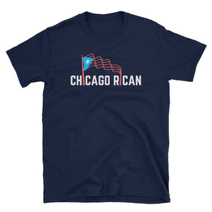 "Chicago Rican" Paseo Boricua Unisex T-Shirt - Boricua Spirit