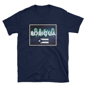 "Boricua" Space Black Unisex T-Shirt - Boricua Spirit