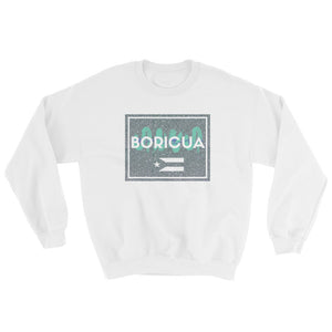 "Boricua" Space Grey Sweatshirt - Boricua Spirit