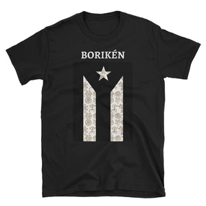 "Borikén" Resistance Flag / Taino I Unisex T-Shirt - Boricua Spirit