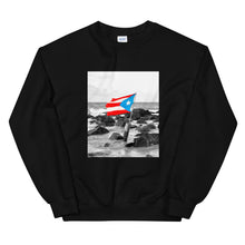 Load image into Gallery viewer, PR Flag/Beach Unisex Sweatshirt - Boricua Spirit
