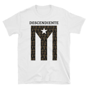 "Descendiente" Resistance Flag / Taino II Unisex T-Shirt - Boricua Spirit