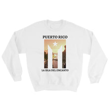 Load image into Gallery viewer, &quot;Puerto Rico La Isla Del Encanto&quot; PR Flag / El Morro II Sweatshirt - Boricua Spirit