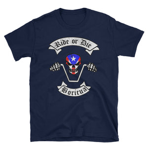 "Ride Or Die Boricua" Unisex T-Shirt - Boricua Spirit