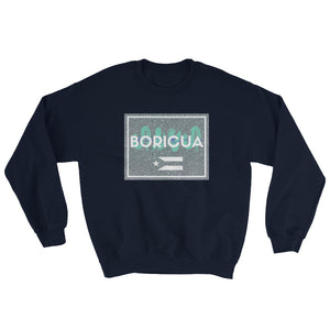 "Boricua" Space Grey Sweatshirt - Boricua Spirit