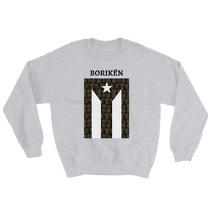 "Borikén" Resistance Flag / Taino II Sweatshirt - Boricua Spirit