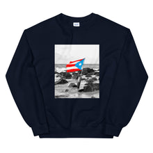Load image into Gallery viewer, PR Flag/Beach Unisex Sweatshirt - Boricua Spirit