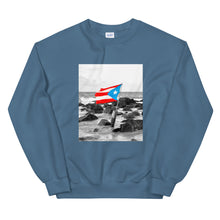Load image into Gallery viewer, PR Flag/Beach Unisex Sweatshirt - Boricua Spirit