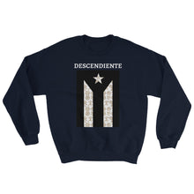Load image into Gallery viewer, &quot;Descendiente&quot; Resistance Flag / Taino I Sweatshirt - Boricua Spirit