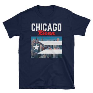"Chicago Rican" Unisex T-Shirt - Boricua Spirit
