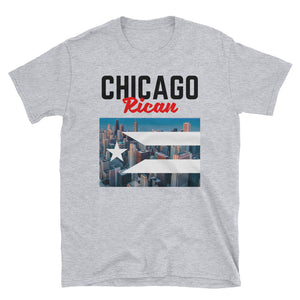 "Chicago Rican" Unisex T-Shirt - Boricua Spirit