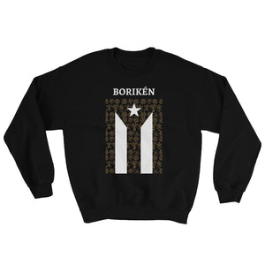 "Borikén" Resistance Flag / Taino II Sweatshirt - Boricua Spirit