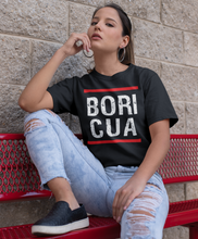 Load image into Gallery viewer, &quot;Boricua&quot; Red Stripe Unisex T-Shirt - Boricua Spirit